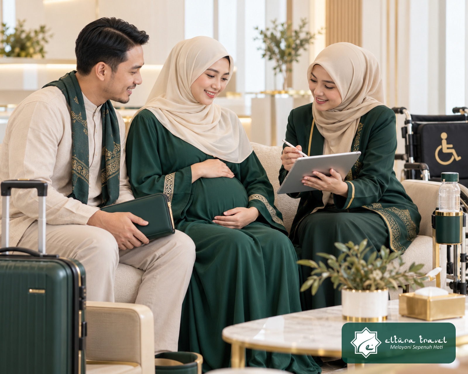 Pendampingan itinerary Umroh untuk jamaah hamil