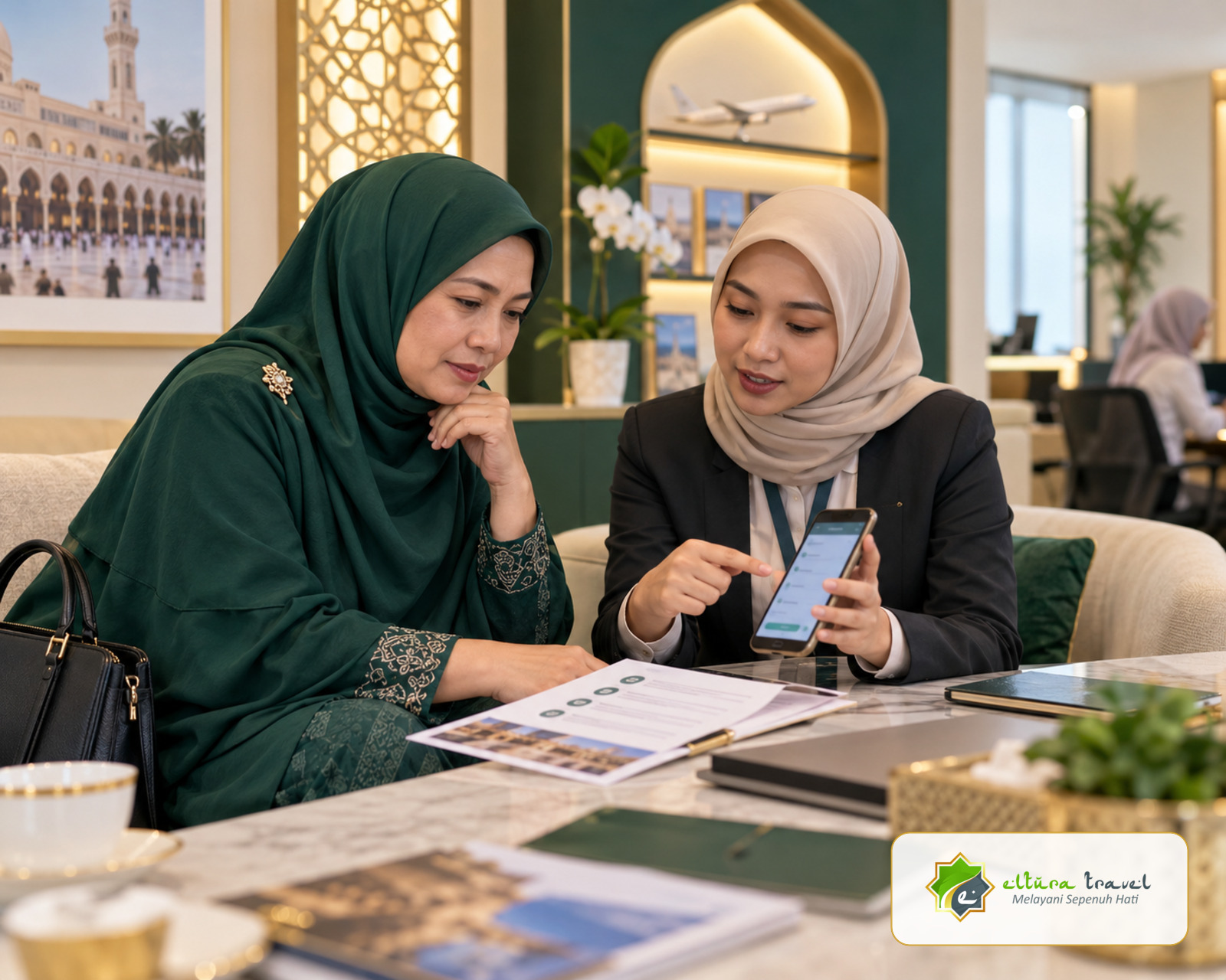 Konsultasi cara bayar paket Umroh yang aman bersama Eltura Travel