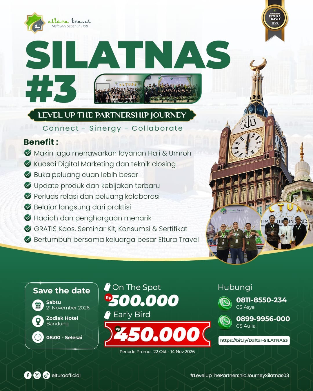 Poster resmi SILATNAS 3 Eltura Travel
