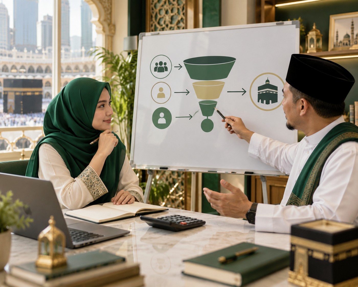 Cara kerja komisi mitra travel umroh