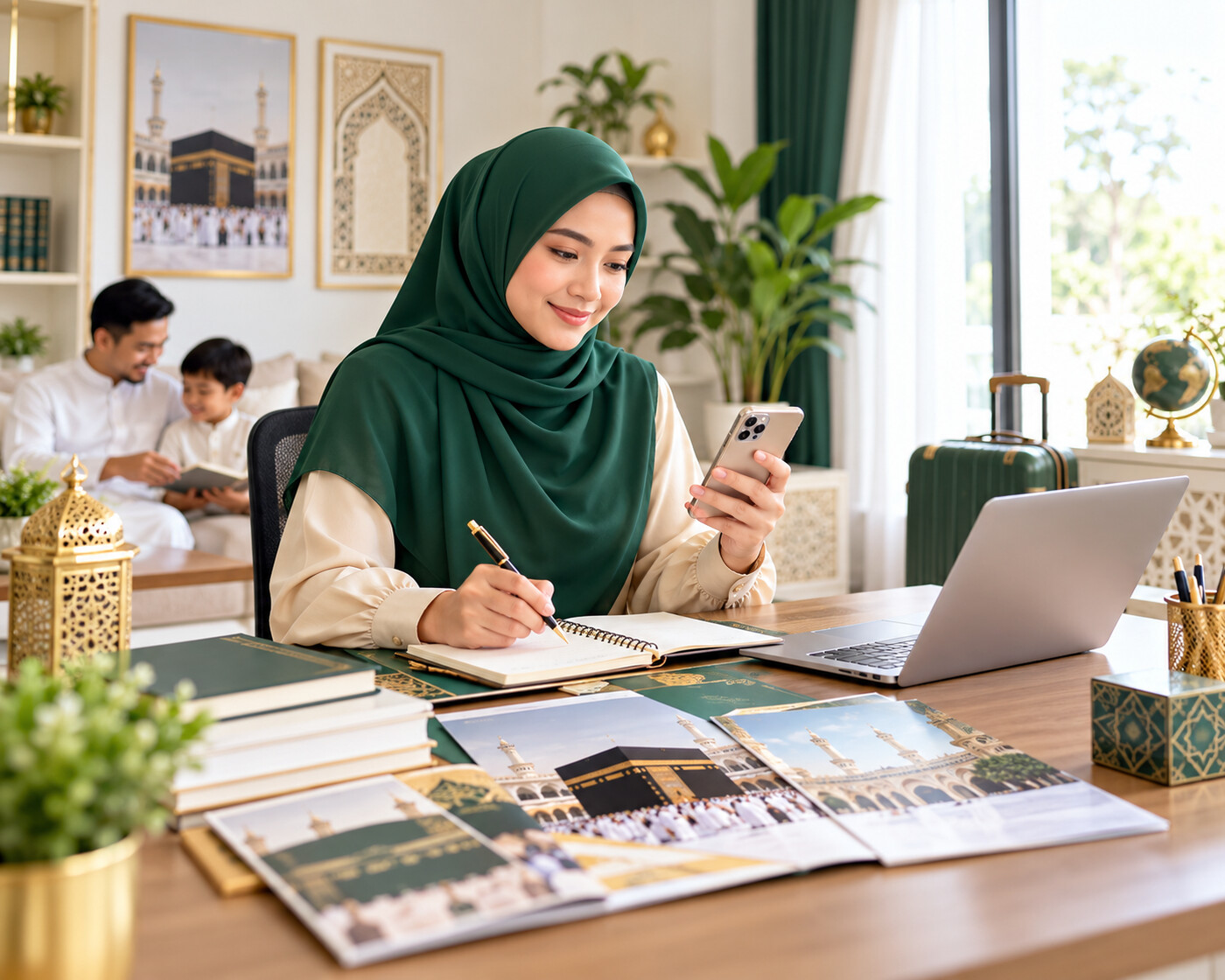 Usaha sampingan ibu rumah tangga sebagai mitra umroh
