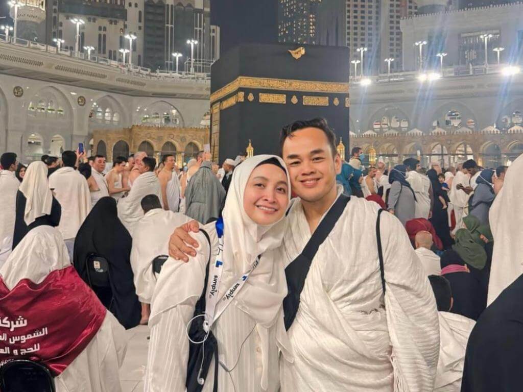 M. Rano Alfath dan istri