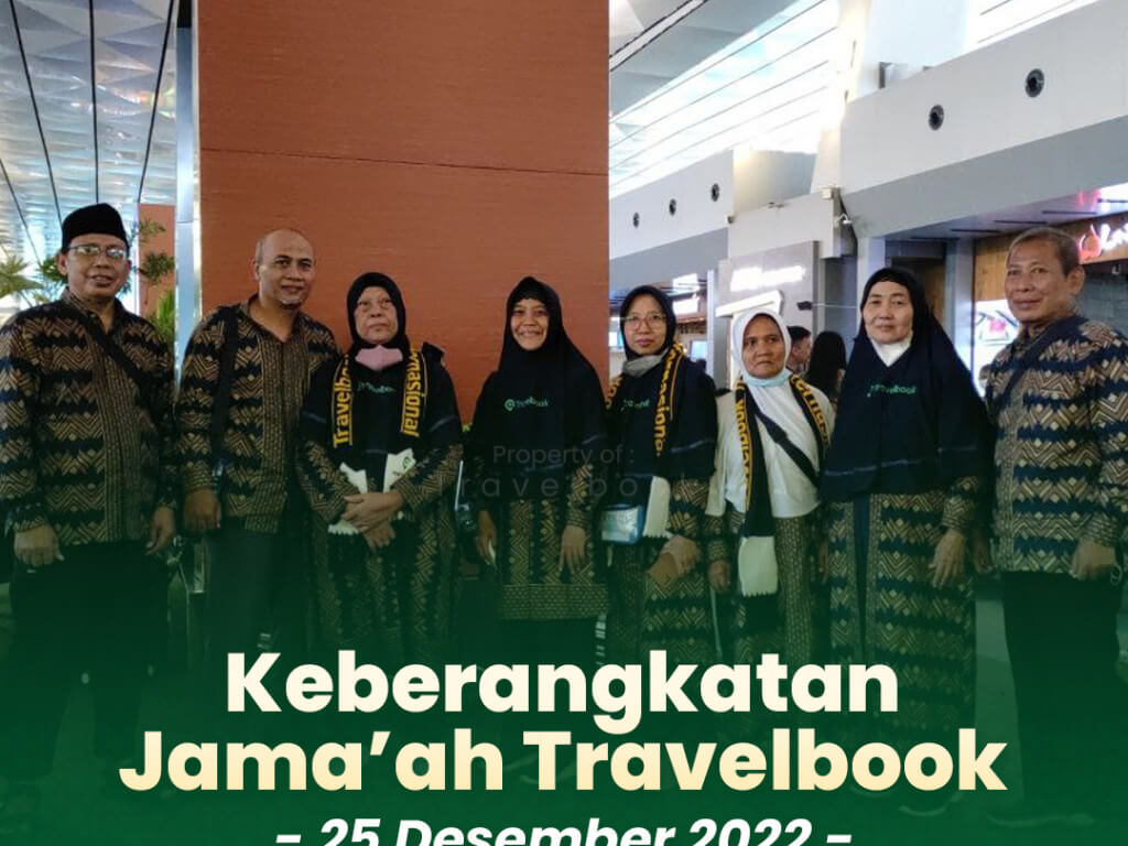 keberangkatan umroh jama'ah travelbook