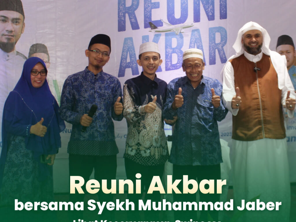 reuni akbar bersama syekh muhammad jaber