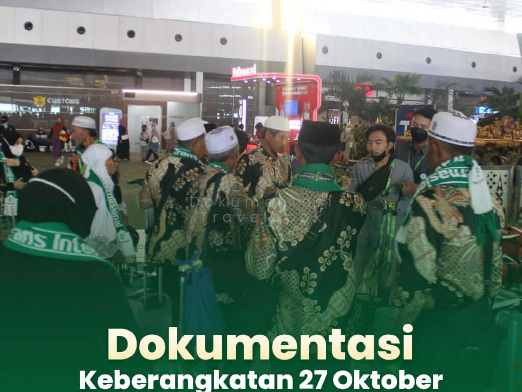 keberangkatan 27 okt