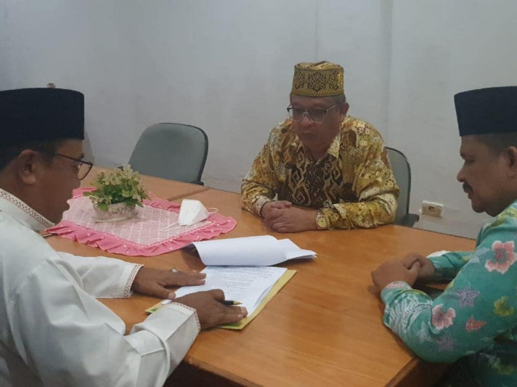 7 05 2021 Kunjungan Tim Sertifikasi Kanwil Kemenak Sumut