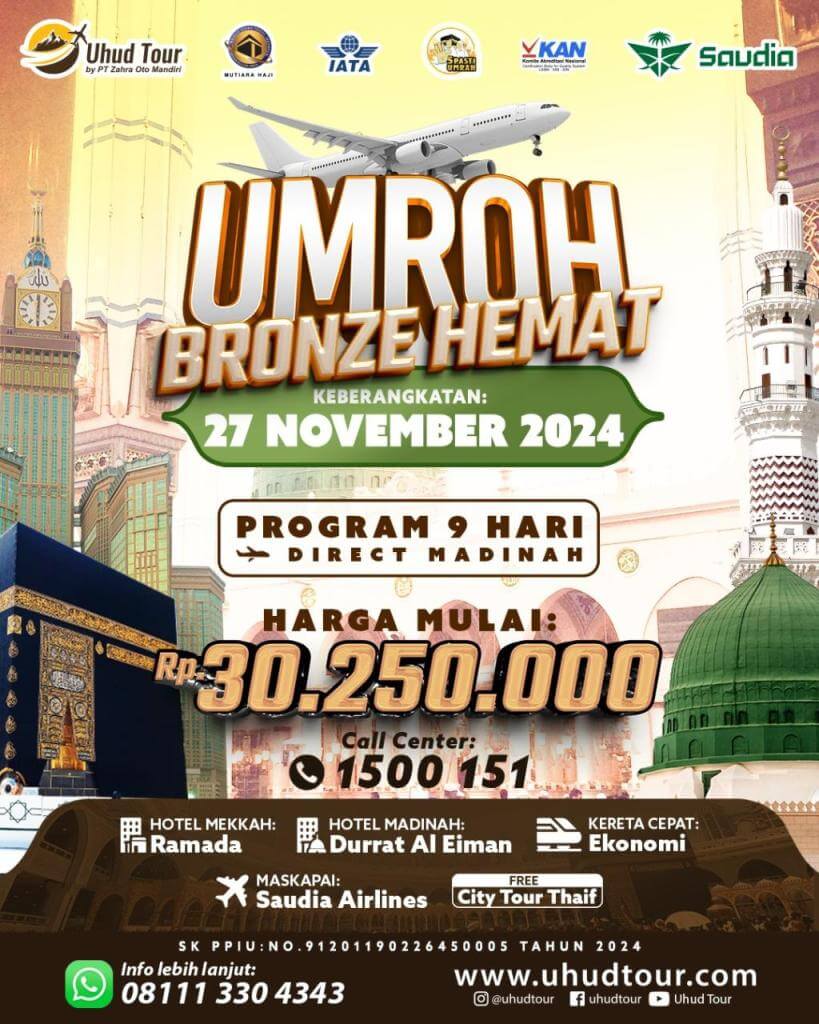 travel umroh ustadz nuzul dzikri