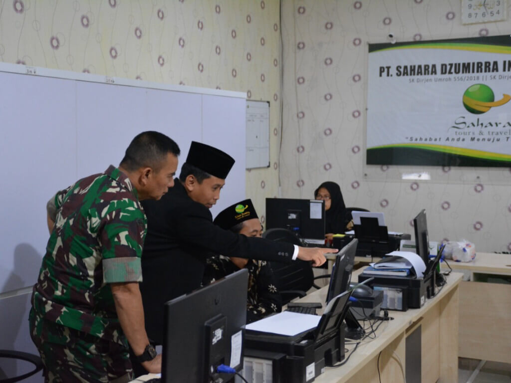 KUNJUNGAN BAPAK KADISBINTAL