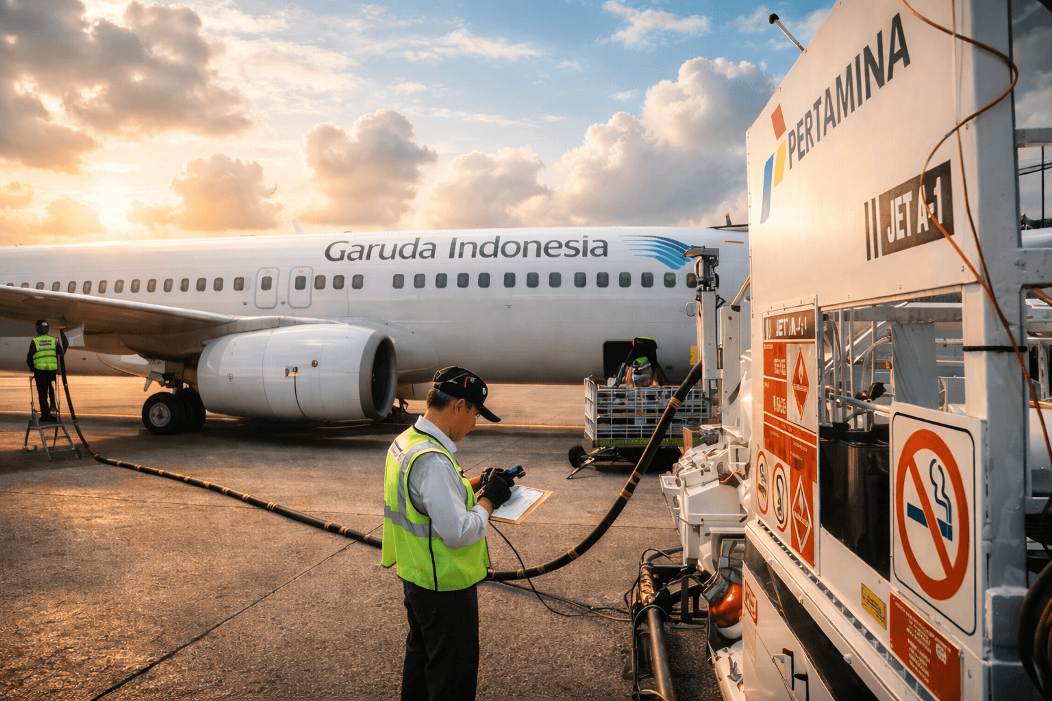 Refueling at sunset at the airport.png