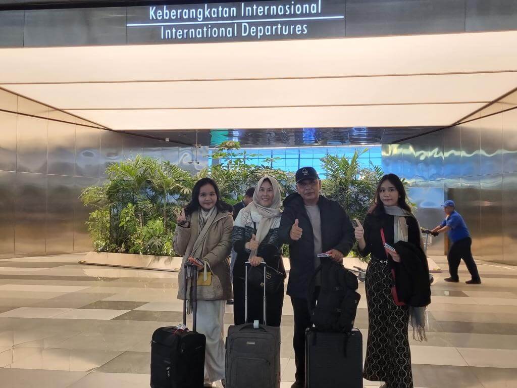 Keberangkatan menuju bandara Instanbul