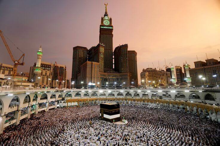 Foto Ka'bah saat momen Haji