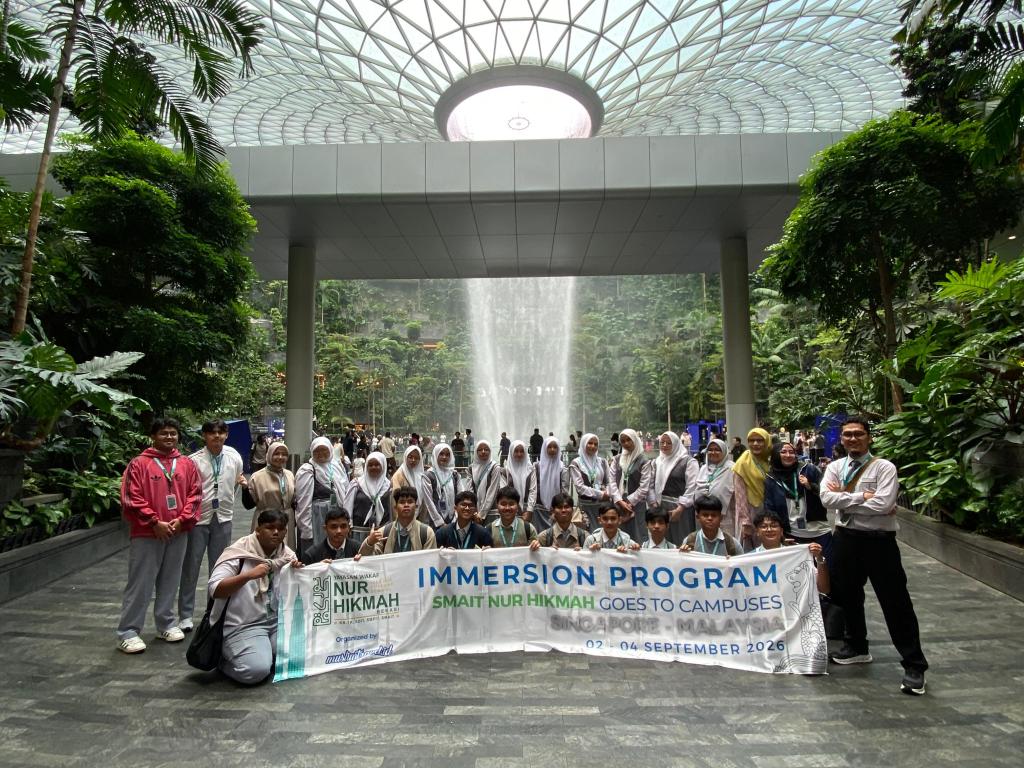IMMERSION PROGRAM SMAIT NUR HIKMAH 02 SEPTEMBER 2026