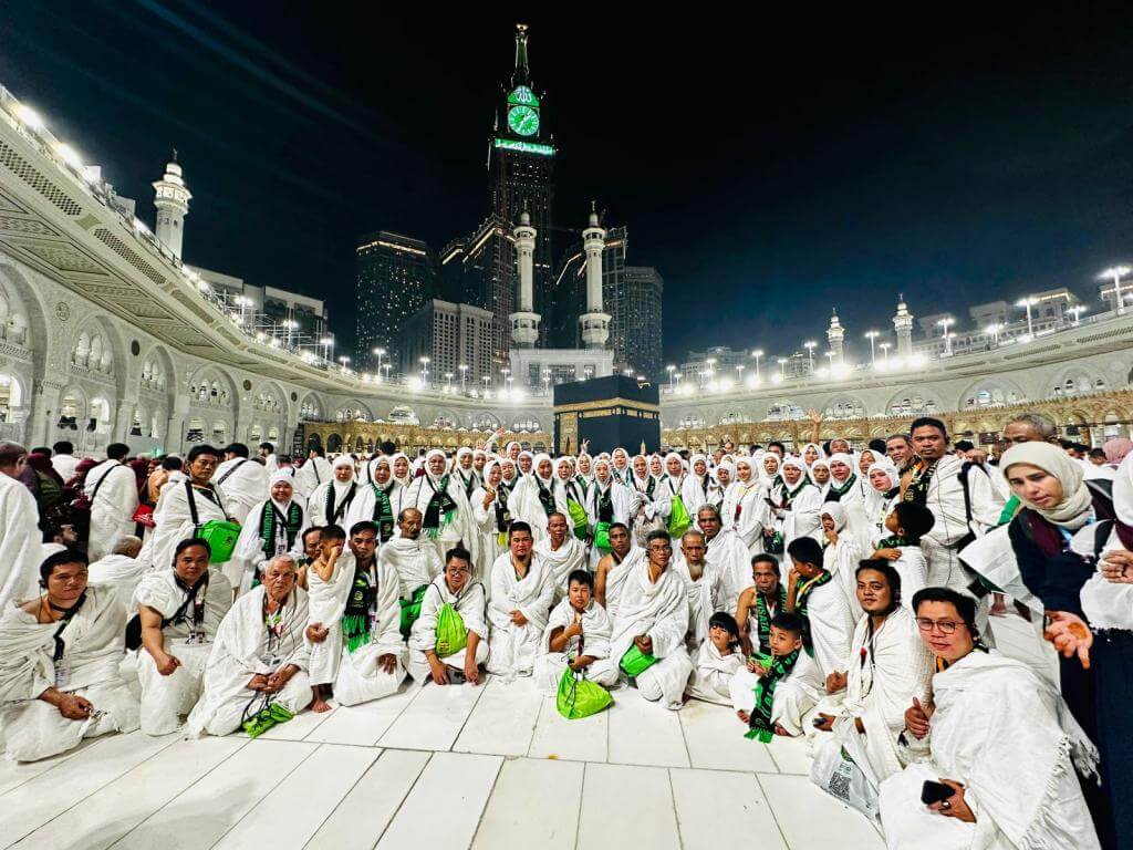 Dokementasi Jamaah Setelah Tawaf
