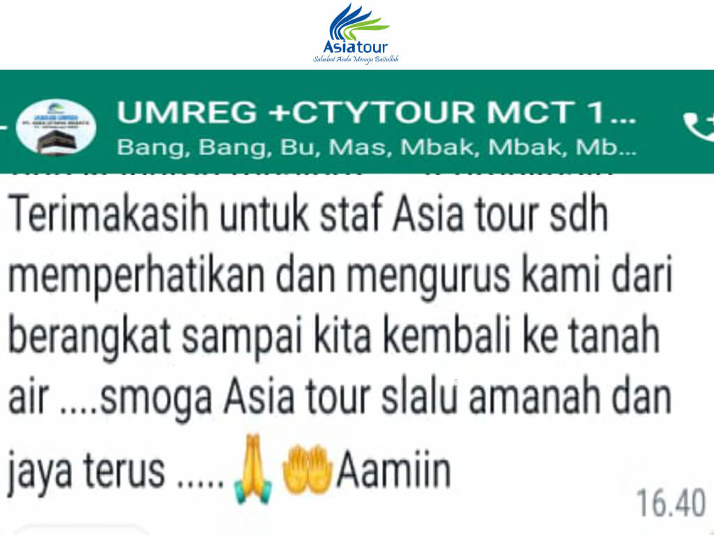 Testimonial Umroh+MCT