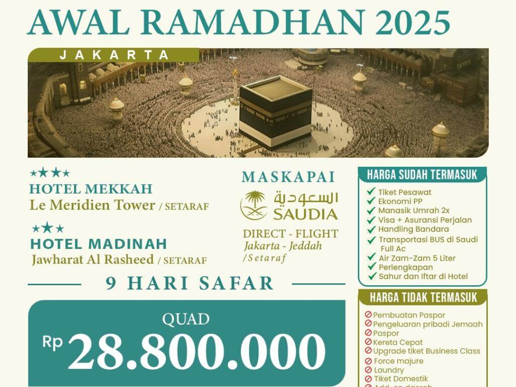 UMROH AWAL RAMADHAN 2025