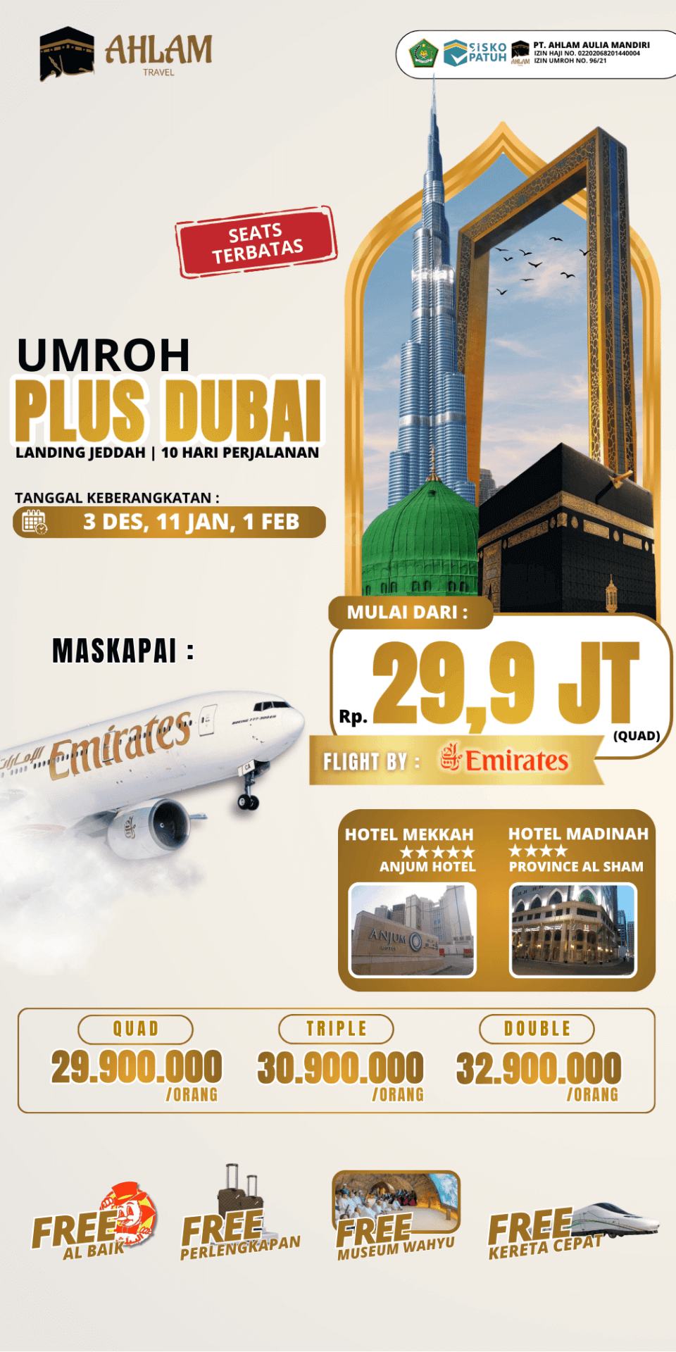Umroh Plus Dubai