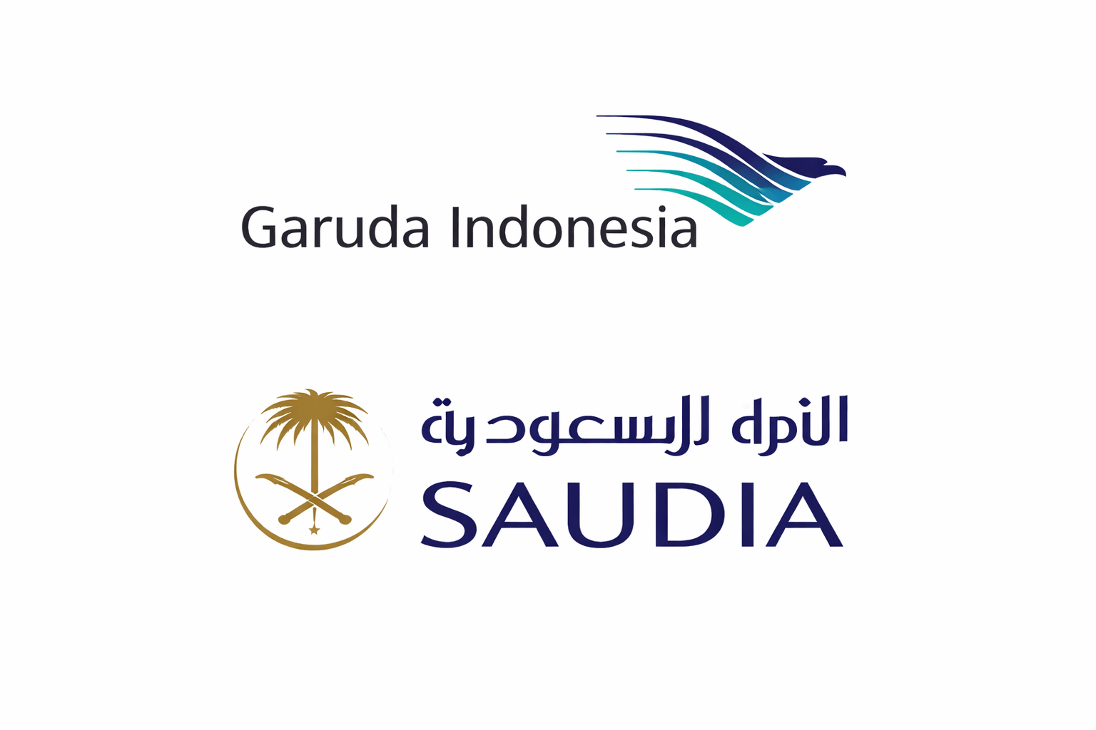 Saudia dan Garuda Indonesia