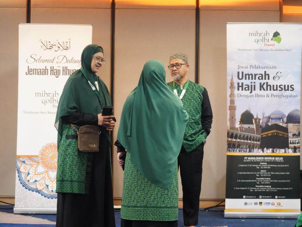 Briefing Pembimbing Ibadah oleh pimpinan