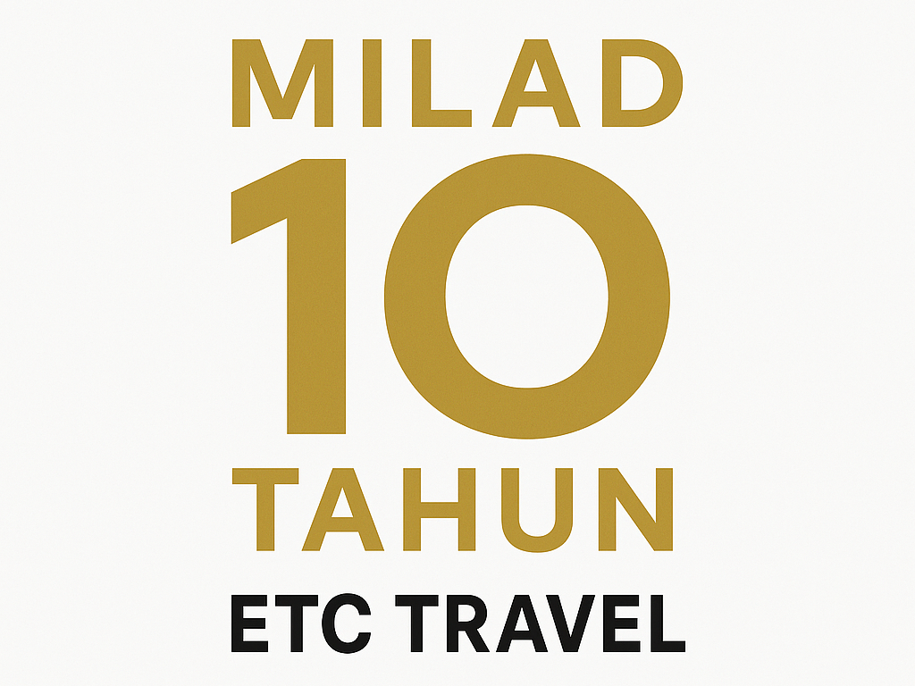 Millad 10 Tahun ETC Travel