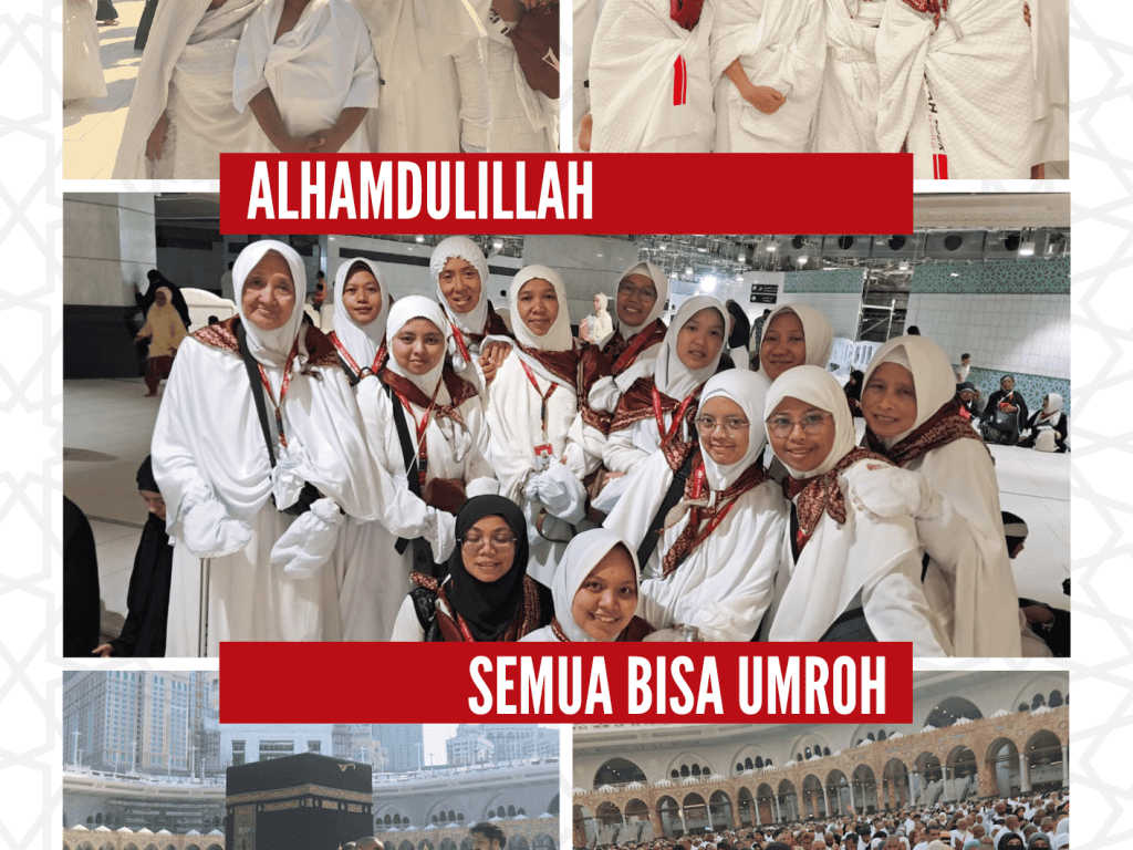 Album kenangan trip umroh 26 september 2024 almarwah tour