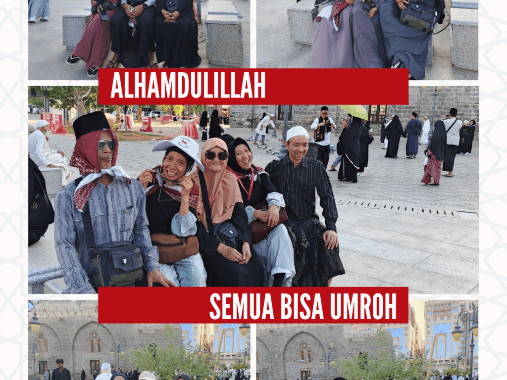 Album kenangan trip umroh 26 september 2024 almarwah tour