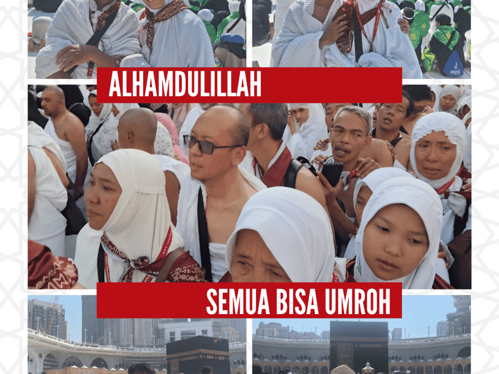 Album kenangan trip umroh 26 september 2024 almarwah tour