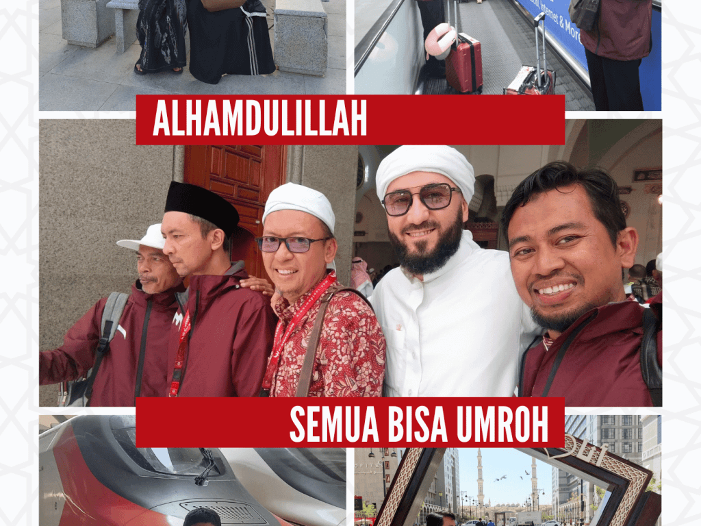 Album kenangan trip umroh 26 september 2024 almarwah tour