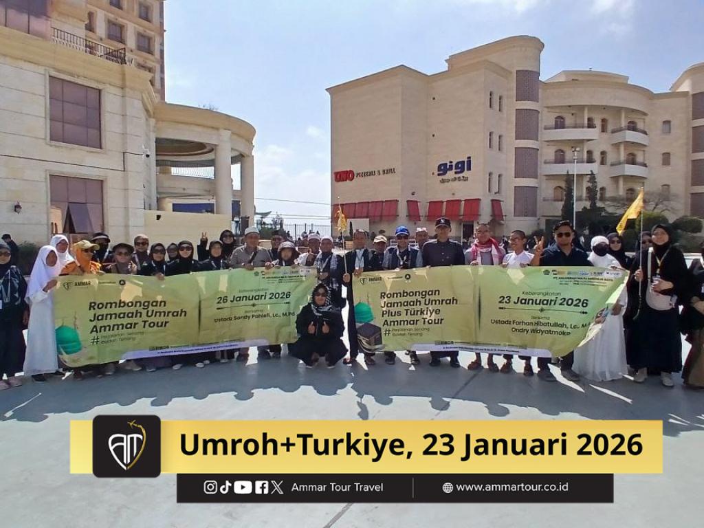 Umroh+Turkiye, 23 Januari 2026