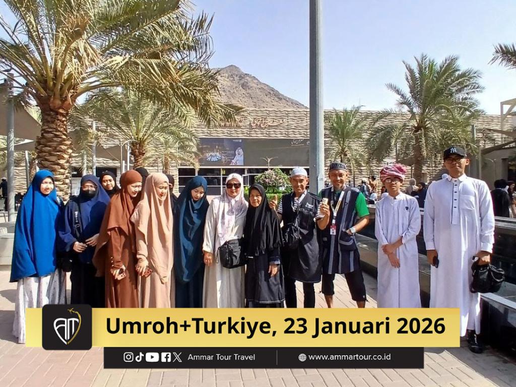 Umroh+Turkiye, 23 Januari 2026