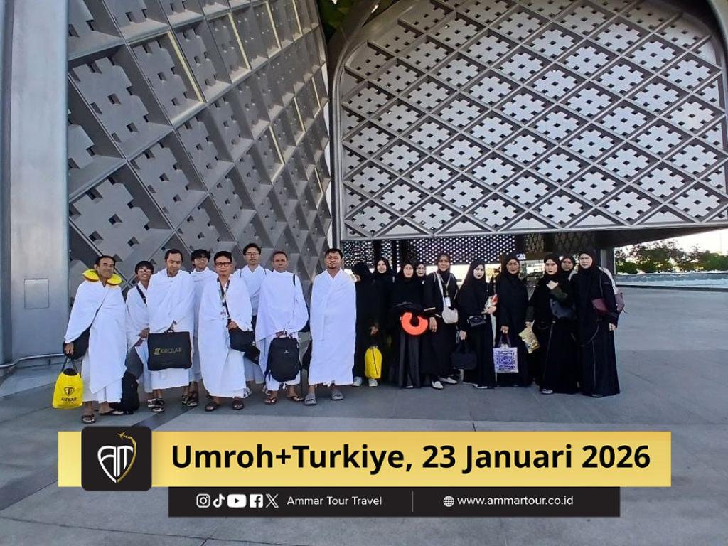 Umroh+Turkiye, 23 Januari 2026