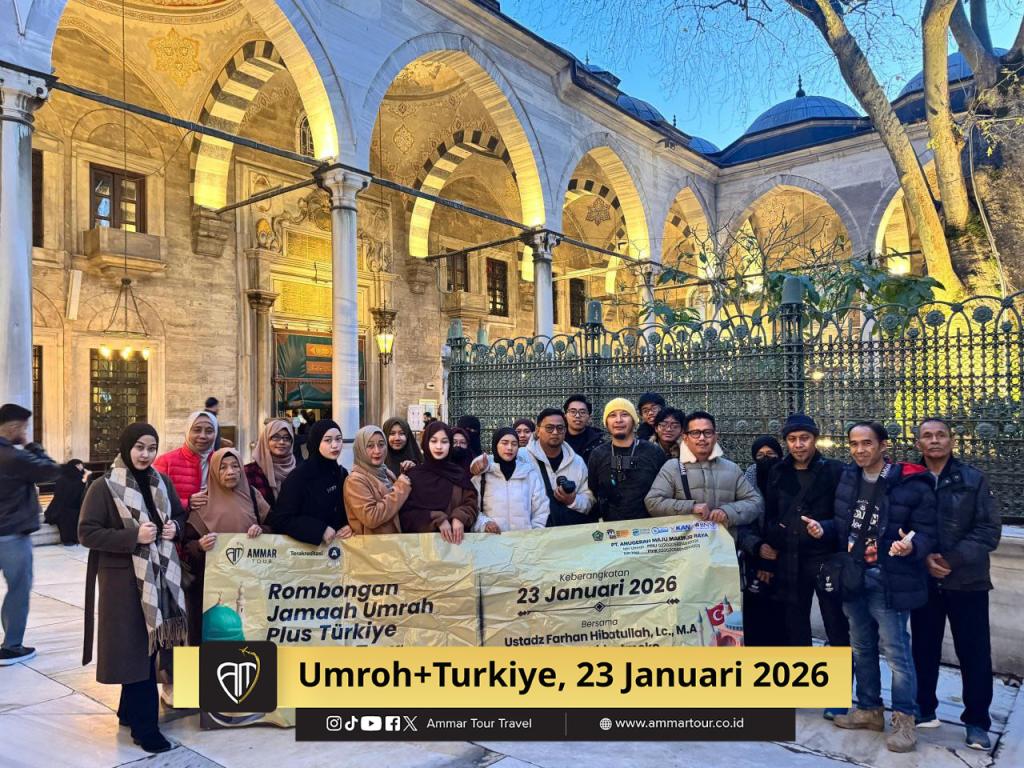 Umroh+Turkiye, 23 Januari 2026