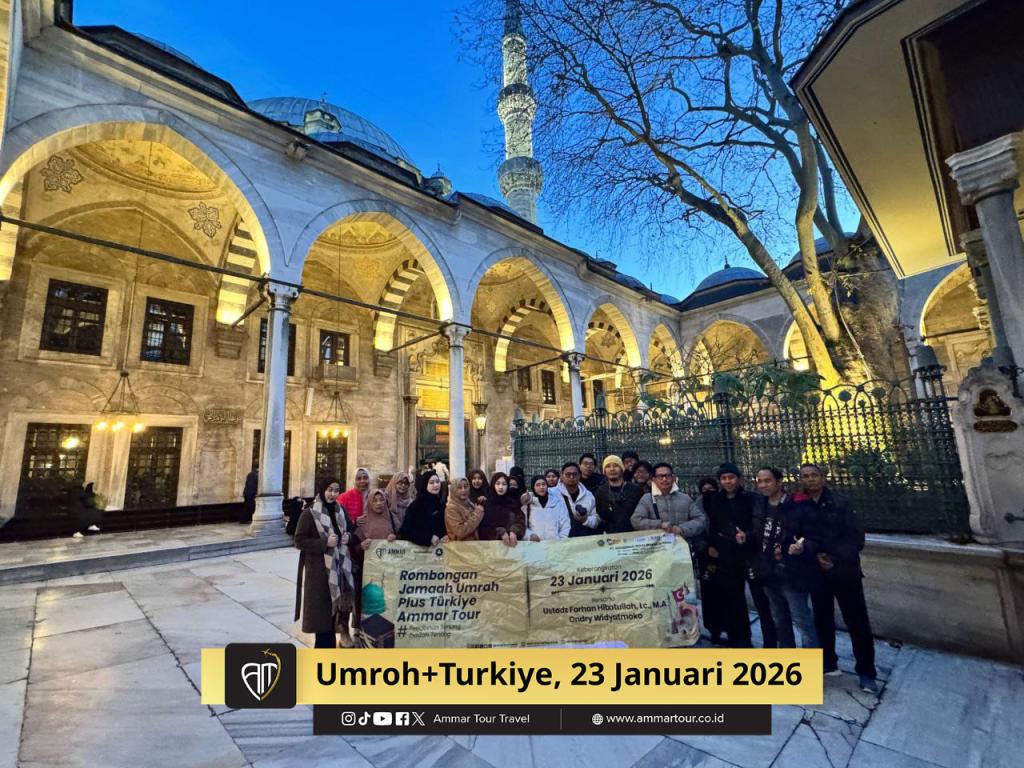 Umroh+Turkiye, 23 Januari 2026