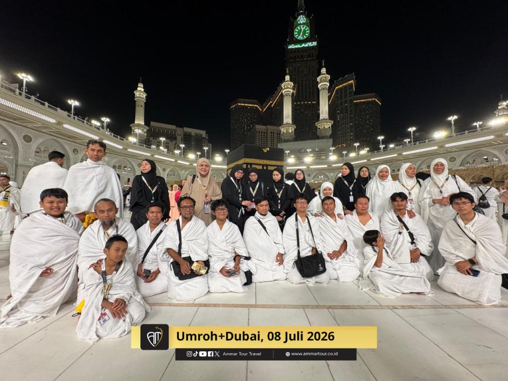 Ammar Tour Umroh+Dubai 08 Juni 2026