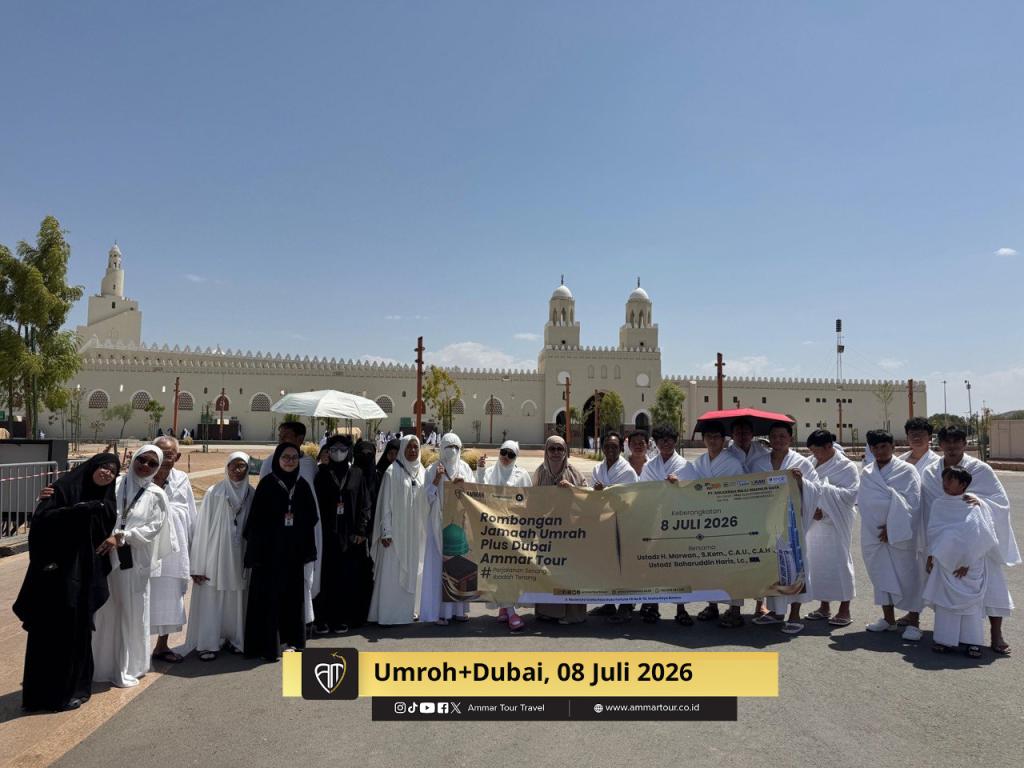 Ammar Tour Umroh+Dubai 08 Juni 2026