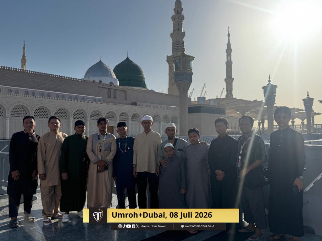 Ammar Tour Umroh+Dubai 08 Juni 2026