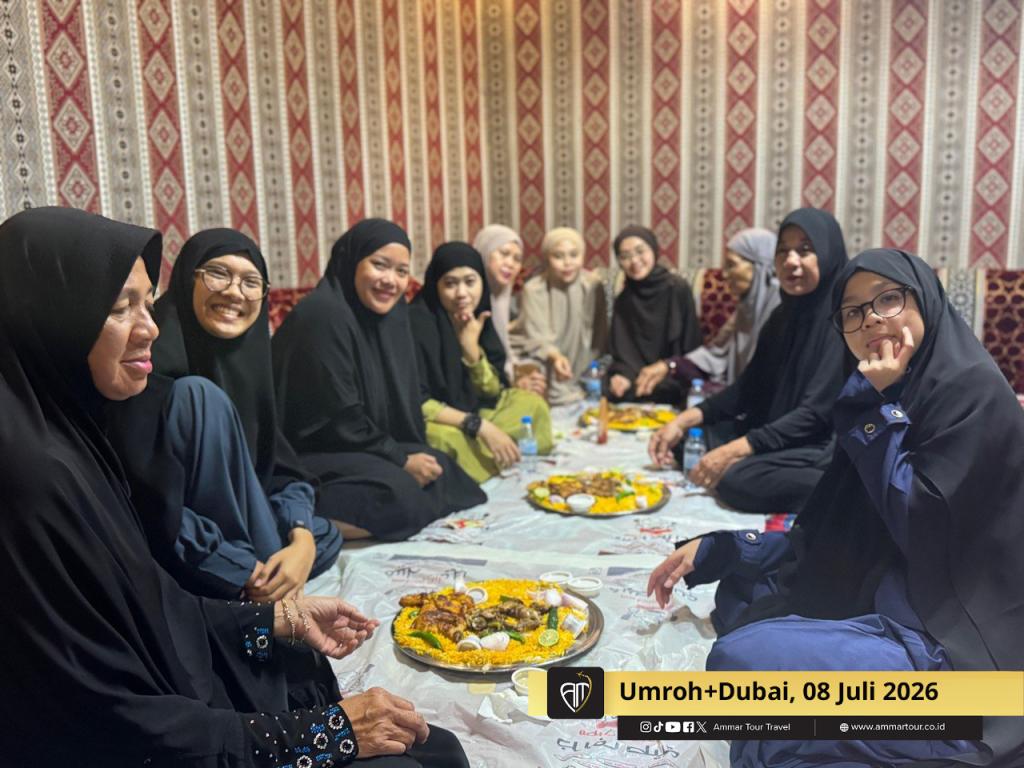 Ammar Tour Umroh+Dubai 08 Juni 2026