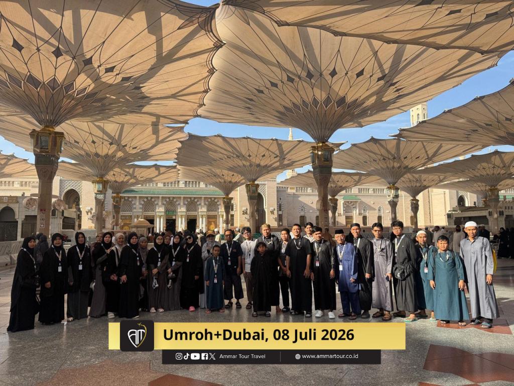 Ammar Tour Umroh+Dubai 08 Juni 2026