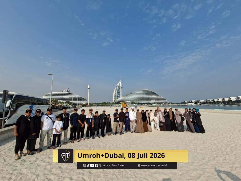 Ammar Tour Umroh+Dubai 08 Juni 2026