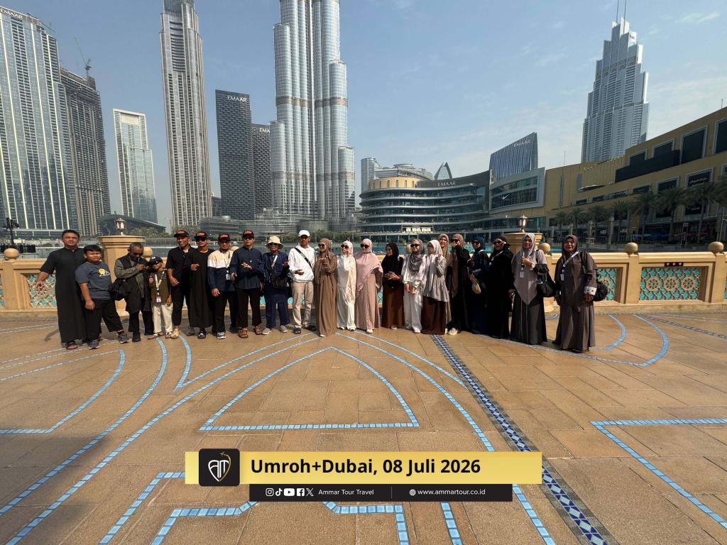 Ammar Tour Umroh+Dubai 08 Juni 2026
