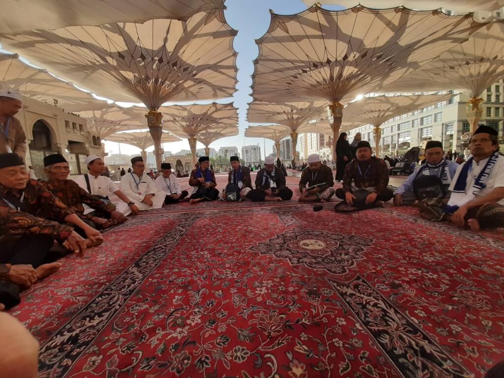 Pemantapan di Masjid Nabawi