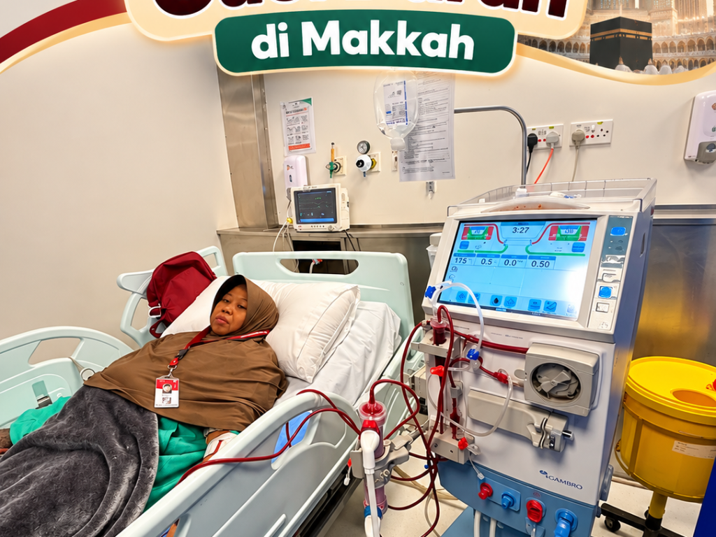 Pendampingan kebutuhan medis jemaah di rumah sakit sekitar Makkah