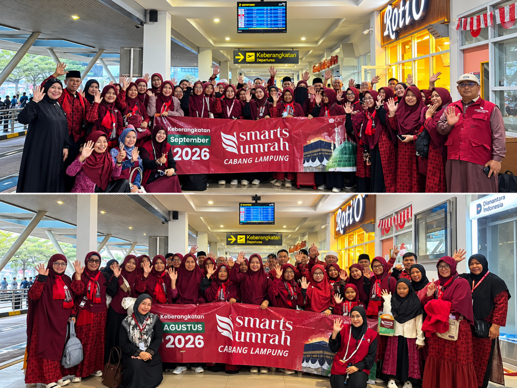 Keberangkatan jemaah Smarts Umrah dari Lampung