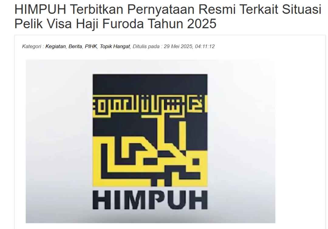 HIMPUH Keluarkan Pernyataan Resmi Soal Visa Haji Furoda 2025.jpg