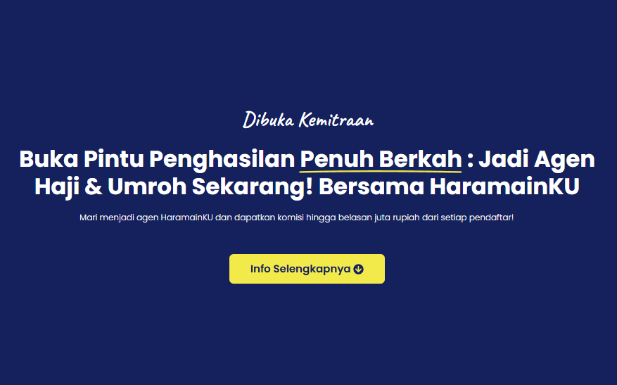 Agen Travel Umroh, Lancarkan Kebutuhan Ibadah ke Mekah.png