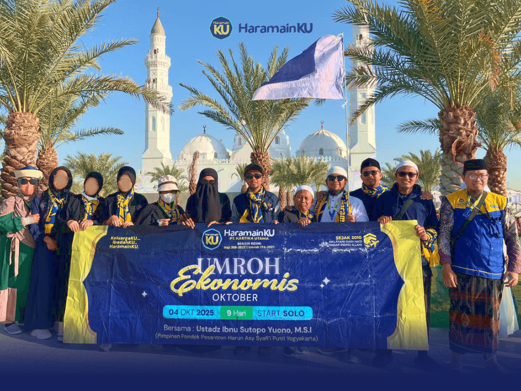 Umroh HaramainKU 4 Oktober 2025 Start Solo