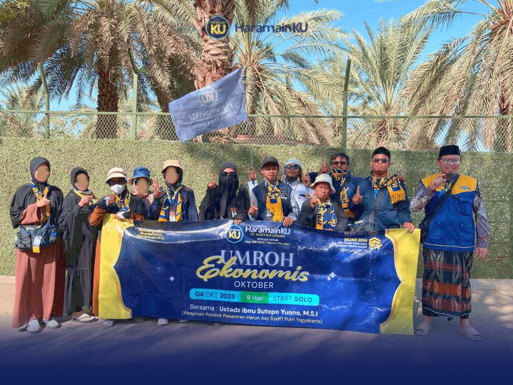 Umroh HaramainKU 4 Oktober 2025 Start Solo