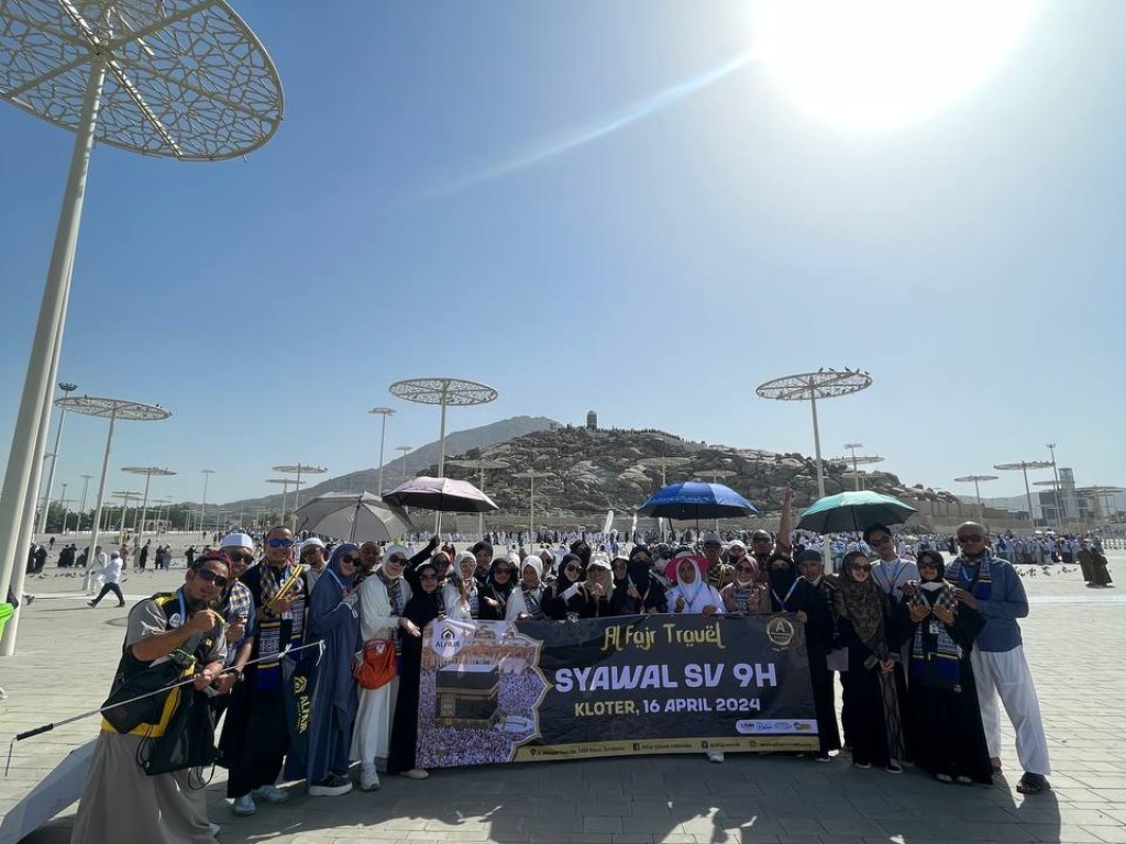 Jamaah di Jabal Rahmah