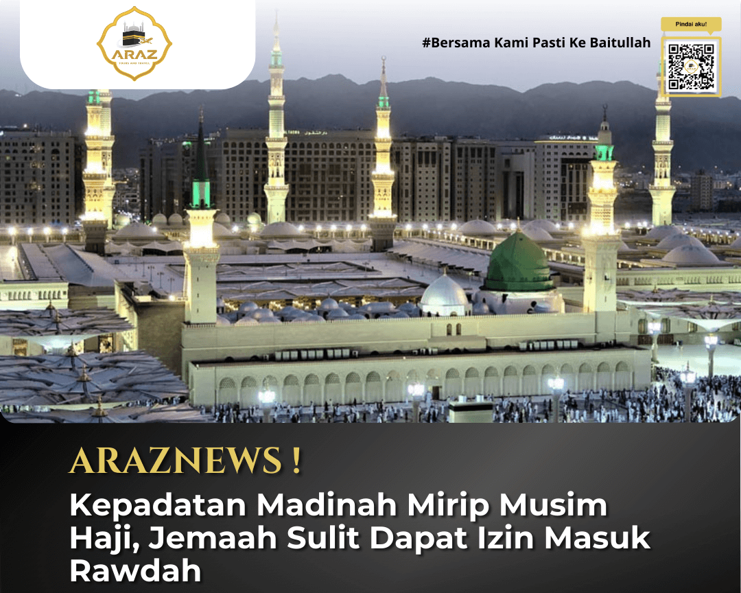 Kepadatan Madinah Mirip Musim Haji, Jemaah Sulit Dapat Izin Masuk Rawdah.png