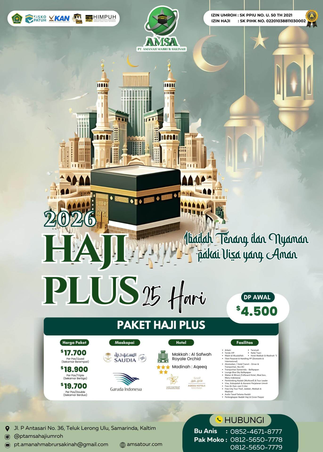 Haji Plus bersama AMSA