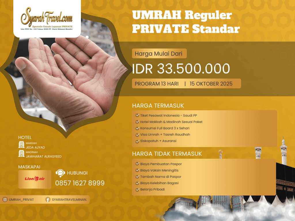 5. UMRAH REGULER PRIVATE STANDAR 15102025 LION
